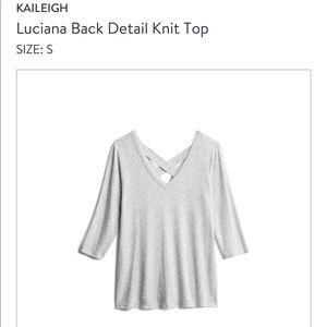 Kayleigh cross cross 3/4 sleeve from stitch fix